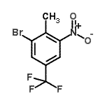 CAS#: 239079-89-1， 1-Bromo-2-Methyl-3-Nitro-5-(Trifluoromethyl)Benzene
