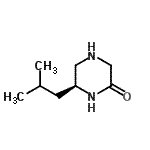 CAS#: 239802-14-3， (6S)-6-Isobutyl-2-Piperazinone