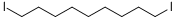 structure of CAS# 24613-65-8, 1,9-Diiodononane;Nsc 9480;Nsc9480