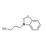 CAS 登录号：24666-11-3， 3-(1,3-苯并噻唑-3(2H)-基)-1-丙硫醇