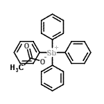CAS#: 24696-71-7， Tetraphenylstibonium acetate