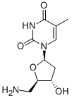 CAS#: 25152-20-9， 5'-Amino-5'-Deoxy-Thymidine