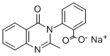 CAS#: 2532-91-4, Sodium 2-(2-Methyl-4-Oxoquinazolin-3-Yl)Benzoate
