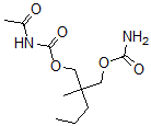 CAS#: 25384-77-4， 2-(Carbamoyloxymethyl)-2-Methylpentyl N-Acetylcarbamate