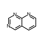 结构式 CAS# 254-61-5, 吡啶并[2,3-d]嘧啶