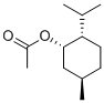 structure of CAS# 2552-91-2, (5-Methyl-2-Propan-2-Ylcyclohexyl) Acetate;(2-Isopropyl-5-Methyl-Cyclohexyl) Acetate;Acetic Acid (2-Isopropyl-5-Methylcyclohexyl) Ester;Acetic Acid (2-Isopropyl-5-Methyl-Cyclohexyl) Ester