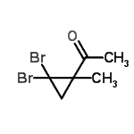 CAS#: 2568-73-2， 1-(2,2-Dibromo-1-Methylcyclopropyl)Ethanone