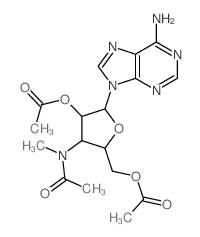 CAS#: 25834-71-3， 3'-Deoxy-3'-(N-Methylacetylamino)Adenosine 2',5'-Diacetate