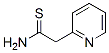 structure of CAS# 26414-86-8, 2-Pyridinethioacetamide;2-(2-Pyridyl)Thioacetamide;2-(2-Pyridyl)Ethanethioamide;2-Pyridineacetamide, Thio-