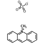 structure of CAS# 26456-05-3, 10-Methylacridinium Perchlorate