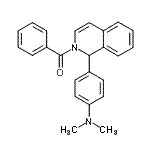 CAS#: 26580-48-3， {1-[4-(Dimethylamino)Phenyl]-2(1H)-Isoquinolinyl}(Phenyl)Methanone