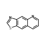 CAS 登录号：269-27-2， [1,3]噻唑并[5,4-g]喹啉