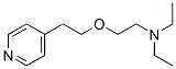 CAS#: 27078-46-2， N,N-Diethyl-2-[2-(4-Pyridyl)Ethoxy]Ethanamine