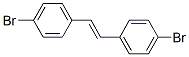 结构式 CAS# 2765-14-2, 1,1'-(1,2-乙烯二基)二[4-溴-苯]