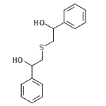 CAS#: 2765-41-5， 2,2'-Sulfanediylbis(1-Phenylethanol)