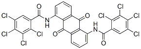 CAS#: 27685-83-2， N,N'-(9,10-Dihydro-9,10-Dioxoanthracene-1,5-Diyl)Bis(2,3,4,5-Tetrachlorobenzamide)
