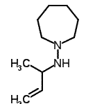 CAS 登录号：28075-23-2， N-(3-丁烯-2-基)-1-氮杂环庚胺
