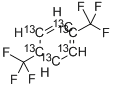 结构式 CAS# 286013-13-6, 1,4-二(三氟甲基)苯-环-13C6
