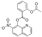 CAS 登录号：29007-29-2， 2-(乙酰氧基)苯甲酸 7-硝基-8-喹啉基酯