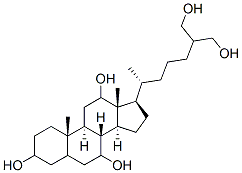 CAS#: 2952-70-7， Cholestane-3,7,12,26,27-Pentol