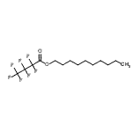 CAS#: 2994-16-3， Decyl Heptafluorobutanoate