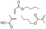 CAS#: 30231-49-3， 2-Methyl-2-propenoic acid, butyl 2-propenoate, butyl 2-methyl-2-propenoate polymer