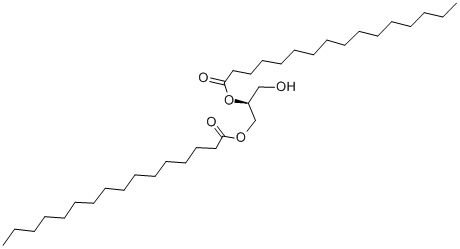 结构式 CAS# 30334-71-5, 1,1'-[(1S)-1-(羟基甲基)-1,2-乙二基]十六烷酸酯