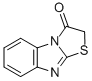 结构式 CAS# 3042-01-1, 噻唑并(2,3-b)苯并咪唑-3(2H)-酮