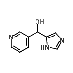 CAS 登录号：304457-84-9， 1H-咪唑-4-基(3-吡啶基)甲醇