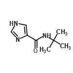 CAS#: 304457-87-2， N-(2-Methyl-2-Propanyl)-1H-Imidazole-4-Carboxamide