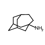 结构式 CAS# 3048-63-3, 三环[4.3.1.1<sup>3,8</sup>]十一烷-3-胺
