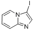 结构式 CAS# 307503-19-1, 3-碘-咪唑并[1,2-a]吡啶
