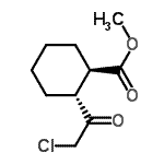 CAS#: 30985-10-5， Methyl (1R,2R)-2-(Chloroacetyl)Cyclohexanecarboxylate