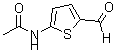 结构式 CAS# 31167-35-8, N-(5-甲酰基-2-噻吩基)乙酰胺