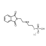 CAS#: 31327-86-3， Sodium S-(2-{[2-(1,3-Dioxo-1,3-Dihydro-2H-Isoindol-2-Yl)Ethyl]Amino}Ethyl) Hydrogen Phosphorothioate