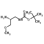CAS#: 314757-43-2， 2-Methyl-2-Propanyl [(2R)-2-Amino-3-Methoxypropyl]Carbamate