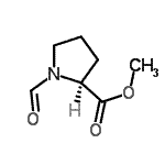 CAS#: 3154-58-3， Methyl (2S)-1-Formylpyrrolidine-2-Carboxylate