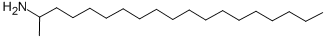 structure of CAS# 31604-55-4, 2-Aminononadecane;2-Aminononadecane;1-Methyloctadecylamine