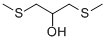 结构式 CAS# 31805-83-1, 1,3-二(甲硫基)-2-丙醇