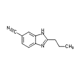 CAS#: 319916-65-9， 2-Propyl-1H-Benzimidazole-5-Carbonitrile