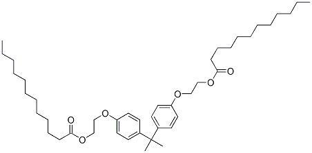 CAS#: 32154-05-5， 2-[4-[2-[4-(2-Dodecanoyloxyethoxy)Phenyl]Propan-2-Yl]Phenoxy]Ethyl Dodecanoate
