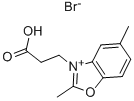 CAS#: 32353-63-2， 3-(2-Carboxyethyl)-2,5-Dimethylbenzoxazolium Bromide