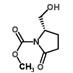 CAS 登录号：330152-80-2， 甲基(2S)-2-(羟基甲基)-5-氧代-1-吡咯烷羧酸酯
