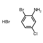 CAS#: 330809-33-1， 2-Bromo-5-Chloroaniline Hydrobromide (1:1)
