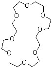 结构式 CAS# 33089-37-1, 1,4,7,10,13,16,19,22-八氧杂环二十四烷