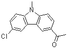CAS#: 33107-73-2， 1-(6-Chloro-9-Methyl-9H-Carbazol-3-Yl)Ethanone