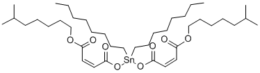 CAS#: 33568-99-9， [[(E)-4-(6-Methylheptoxy)-4-Oxobut-2-Enoyl]Oxy-Dioctylstannyl] 6-Methylheptyl (E)-But-2-Enedioate