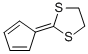 CAS#: 3357-53-7， 2-(2,4-Cyclopentadien-1-Ylidene)-1,3-Dithiolane