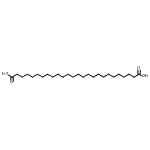 CAS#: 3365-67-1， Hexacosanedioic Acid