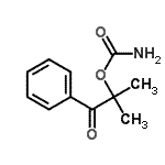 CAS#: 33664-82-3， 2-Methyl-1-Oxo-1-Phenyl-2-Propanyl Carbamate